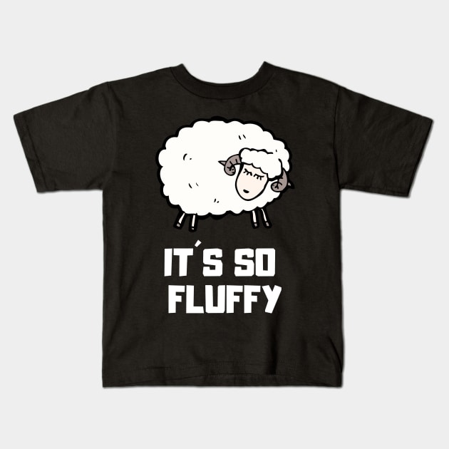 It´s so fluffy Kids T-Shirt by rositura